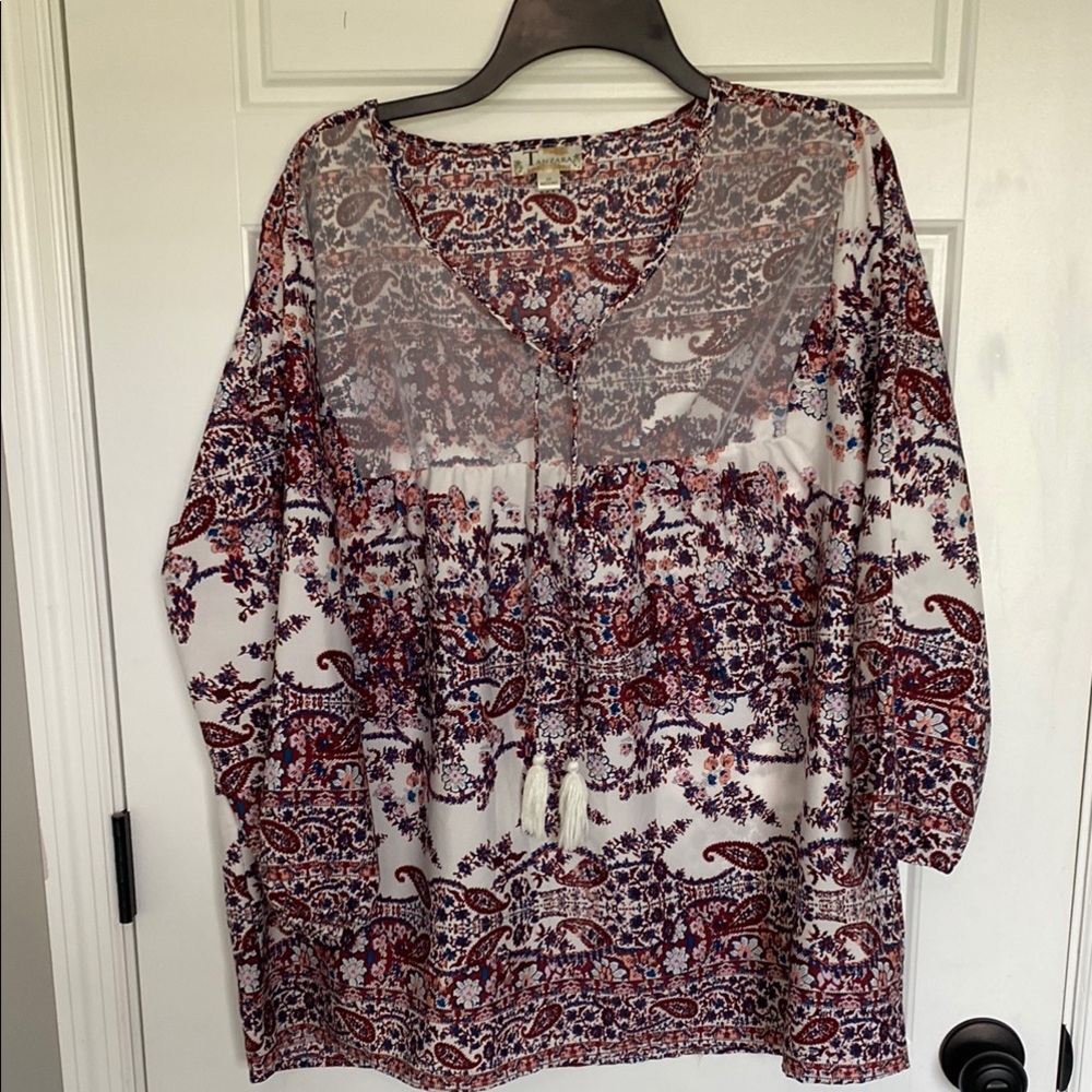 Floral Bohemian Women's Top - Tanzara